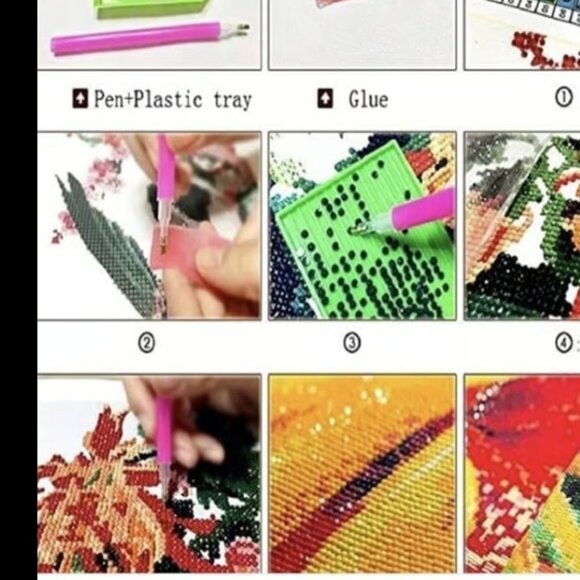 Purple Girl Elf Diamond Painting Kit #119 - Picture 5 of 5